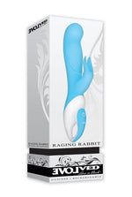 Raging Rabbit Rechargeable Silicone Small Blue