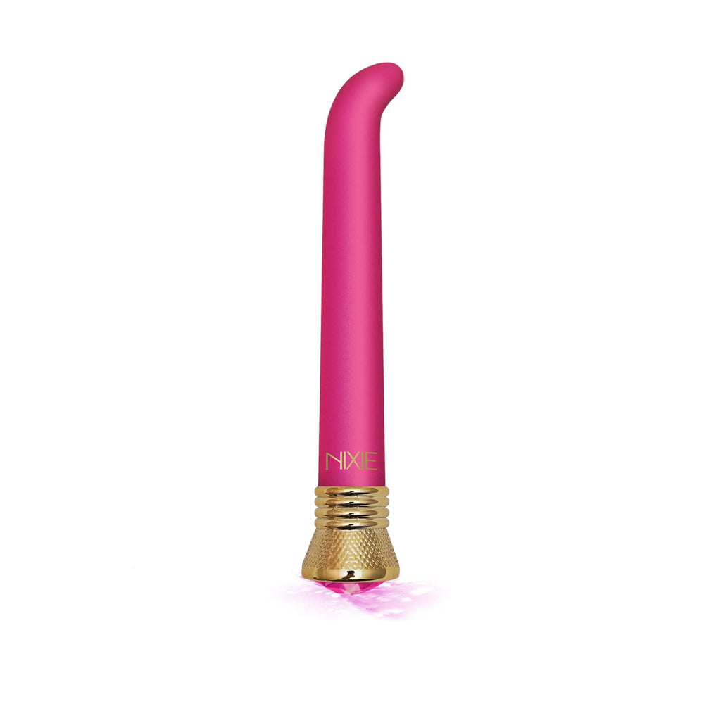 Nixie Jewel Satin G Spot Vibe 10 Function -  Pink Tourmaline