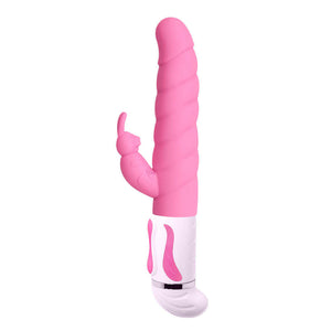 Pretty Love Steven 12 Function Rabbit Style Vibrator - Pink